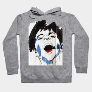 Shouting Man Hoodie